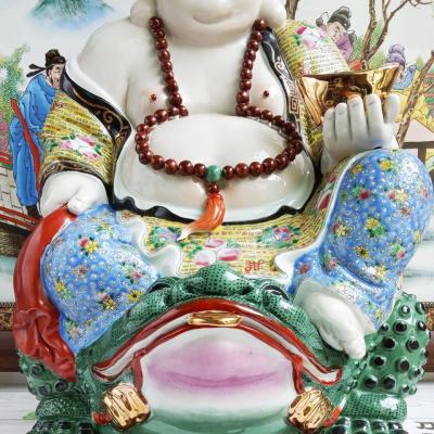 TƯỢNG DI LẶC CƯỠI THIỀN THỪ 3 CHÂN